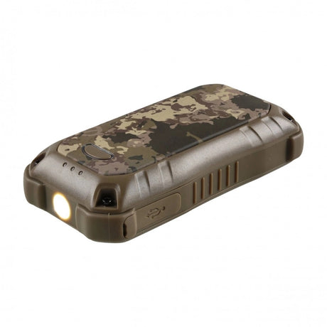 Ocoopa Hand Warmer UT4 Extreme (UT3201-MC-GN), with Power Bank, Built-in Flashlight, IP56, Type-C, 10000mAh, Camouflage