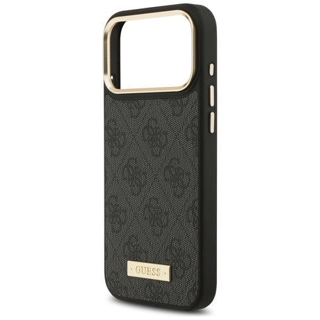 Husa de protectie Guess Hardcase 4G compatibil cu iPhone 17 Pro Max, Negru