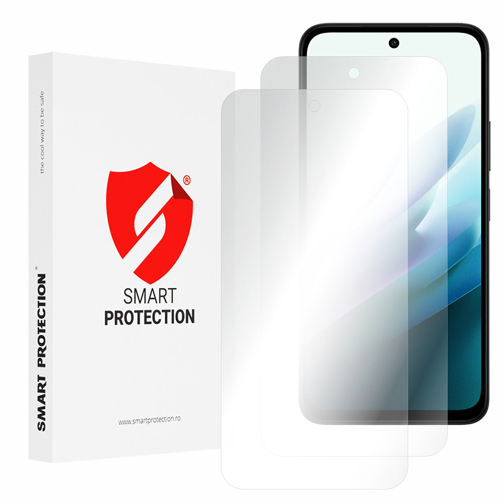 Folie de protectie Smart Protection Premium Classic (set de 2) compatibil cu Xiaomi Redmi 15 4G / Redmi 15 5G, Transparent