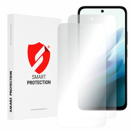 Folie de protectie Smart Protection Premium Classic (set de 2) compatibil cu Xiaomi Redmi 15 4G / Redmi 15 5G, Transparent