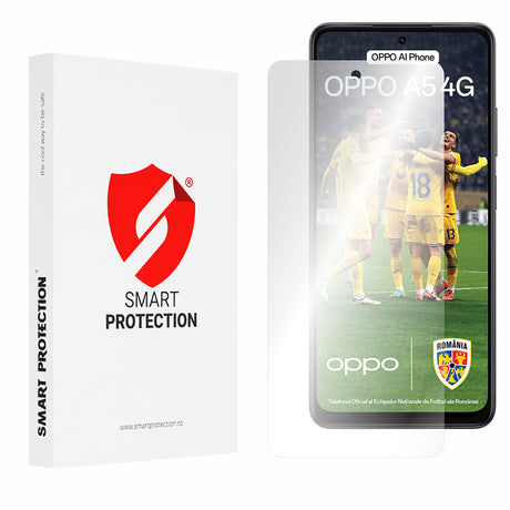 Folie de protectie Smart Protection Premium Classic (set de 2) compatibil cu Oppo A5 4G / A5 5G, Transparent