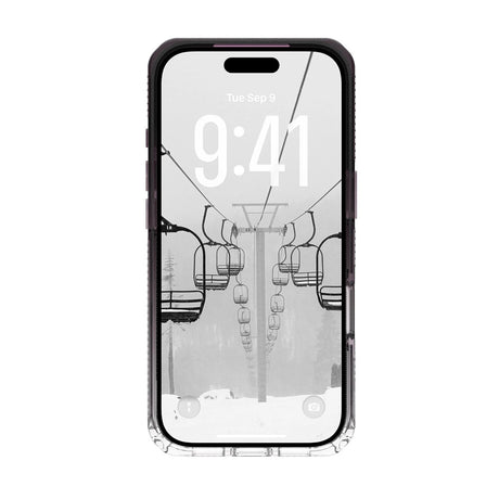 Husa de protectie UAG Plyo MagSafe compatibil cu iPhone 17 Pro, Negru Clear Ombre