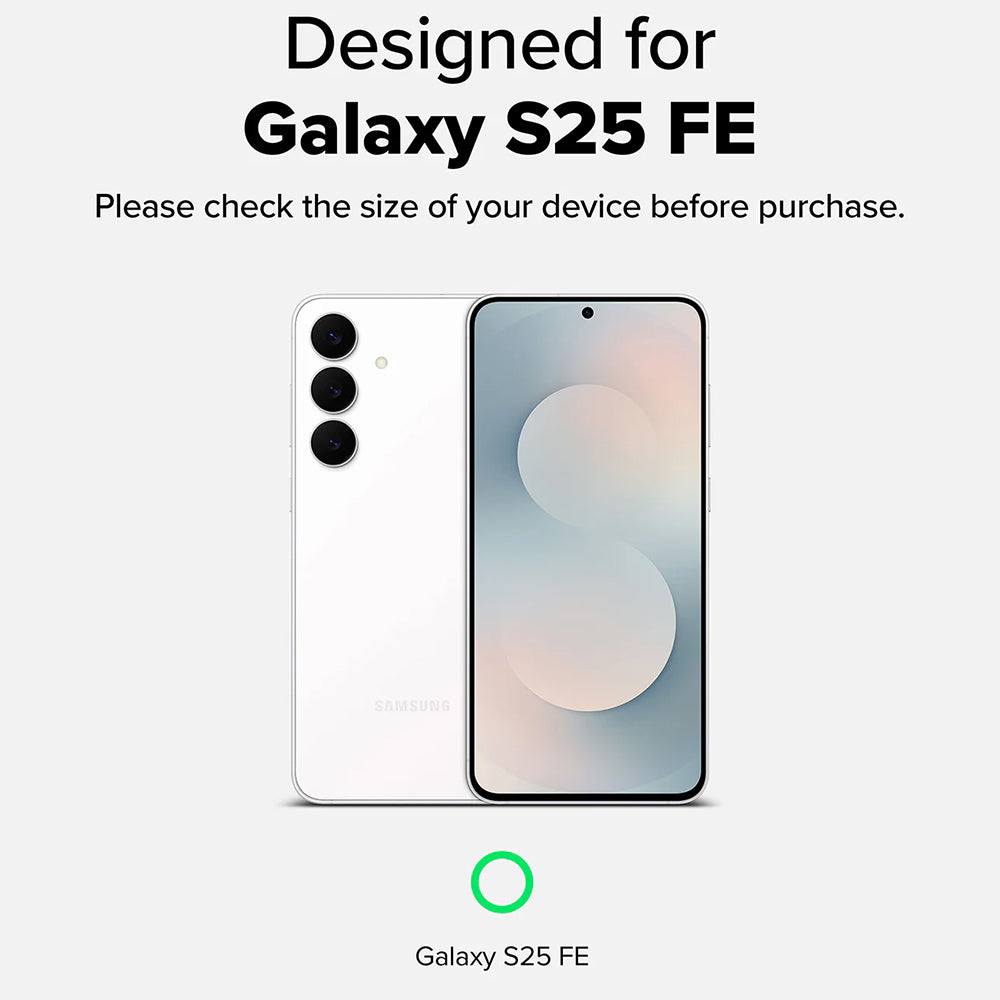 Husă Ringke Onyx pentru Galaxy S25 FE, neagră