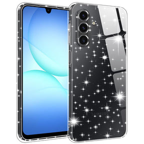 Husa de protectie Techsuit SparkleSkin Series compatibil cu Samsung Galaxy A17 5G / A17 4G / M17 / F17, Transparent