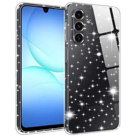 Husa de protectie Techsuit SparkleSkin Series compatibil cu Samsung Galaxy A17 5G / A17 4G / M17 / F17, Transparent