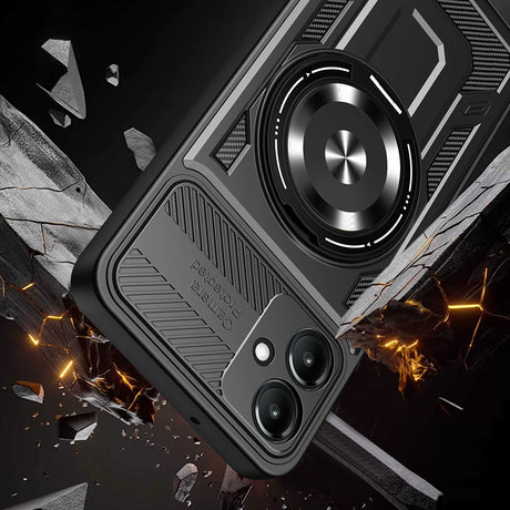 Husa de protectie Techsuit RuggedCam compatibil cu Samsung Galaxy A07 4G, Mov