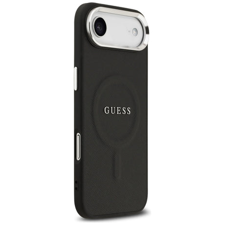 Husa de protectie Guess Hardcase Classic Logo MagSafe (GUHMP17MPSAREGSK) compatibil cu iPhone 17 Air, Negru