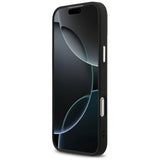 Husa de protectie Guess Hardcase Classic Logo MagSafe (GUHMP17XPSAREGSK) compatibil cu iPhone 17 Pro Max, Negru