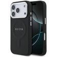 Husa de protectie Guess Hardcase Classic Logo MagSafe (GUHMP17LPSAREGSK) compatibil cu iPhone 17 Pro, Negru
