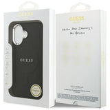 Husa de protectie Guess Hardcase Classic Logo MagSafe (GUHMP17SPSAREGSK) compatibil cu iPhone 17, Negru