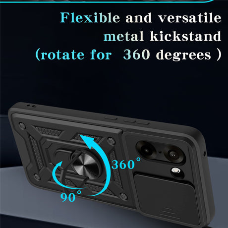 Husa de protectie Techsuit CamShield Series compatibil cu OnePlus Nord CE5, Negru