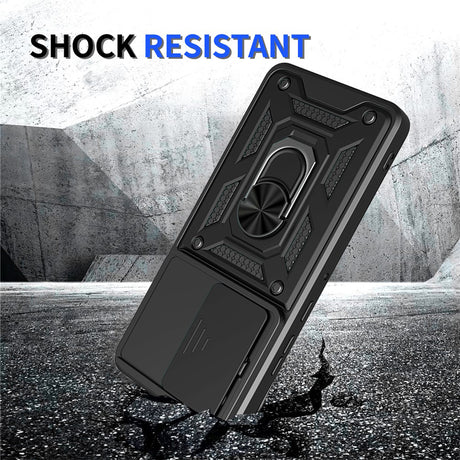 Husa de protectie Techsuit CamShield Series compatibil cu Motorola Moto G86 Power, Negru