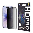 Folie de protectie Lito HD Pro Privacy compatibil cu iPhone 17 / iPhone 16 Pro, Negru