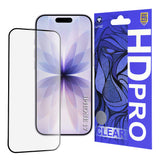 Folie de protectie Lito HD Pro Clear compatibil cu iPhone 17 / iPhone 16 Pro, Negru