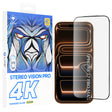 Folie de protectie Lito D+ Max 4K compatibil cu iPhone 17 Pro Max, Negru