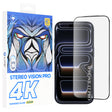 Folie de protectie Lito D+ Max 4K compatibil cu iPhone 17 Pro, Negru