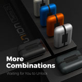 Ocoopa Hand Warmer UT2s (UT2S-BU), Type-C, with Power Bank, Electric, Magnetic Design, MagTwins, 2x 5000mAh, Albastru