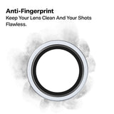 Folie de protectie Torras Lensguard Camera compatibil cu iPhone 17 Pro, Negru