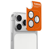 Folie de protectie Torras Lensguard Camera compatibil cu iPhone 17 Pro, Negru