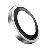 Folie de protectie Blueo Original Metal Frame Lens Glass compatibil cu iPhone 17, Argintiu