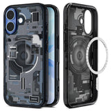 Husa de protectie Spigen Ultra Hybrid Zero One MagSafe (ACS10387) compatibil cu iPhone 17, Negru