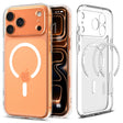 Husa de protectie Spigen Ultra Hybrid MagSafe (ACS10286) compatibil cu iPhone 17 Pro Max, Frost White