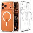 Husa de protectie Spigen Ultra Hybrid MagSafe (ACS10282) compatibil cu iPhone 17 Pro Max, Transparent /White