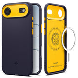 Husa de protectie Spigen Caseology Nano Pop MagSafe (ACS10300) compatibil cu iPhone 17 Air, Albastru Berry Navy