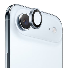 Folie de protectie Blueo Original Metal Frame Lens Glass compatibil cu iPhone 17 Air, Albastru Deschis