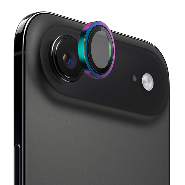Folie de protectie Blueo Original Metal Frame Lens Glass compatibil cu iPhone 17 Air, Colorful