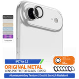 Folie de protectie Blueo Original Metal Frame Lens Glass compatibil cu iPhone 17 Air, Colorful