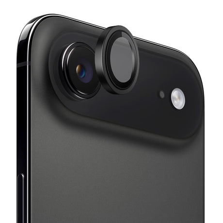 Folie de protectie Blueo Original Metal Frame Lens Glass compatibil cu iPhone 17 Air, Negru