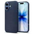 Husa de protectie Spigen Liquid Air (ACS10370) compatibil cu iPhone 17, Bleumarin