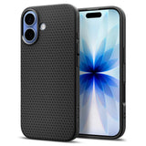 Husa de protectie Spigen Liquid Air (ACS10369) compatibil cu iPhone 17, Negru Mat