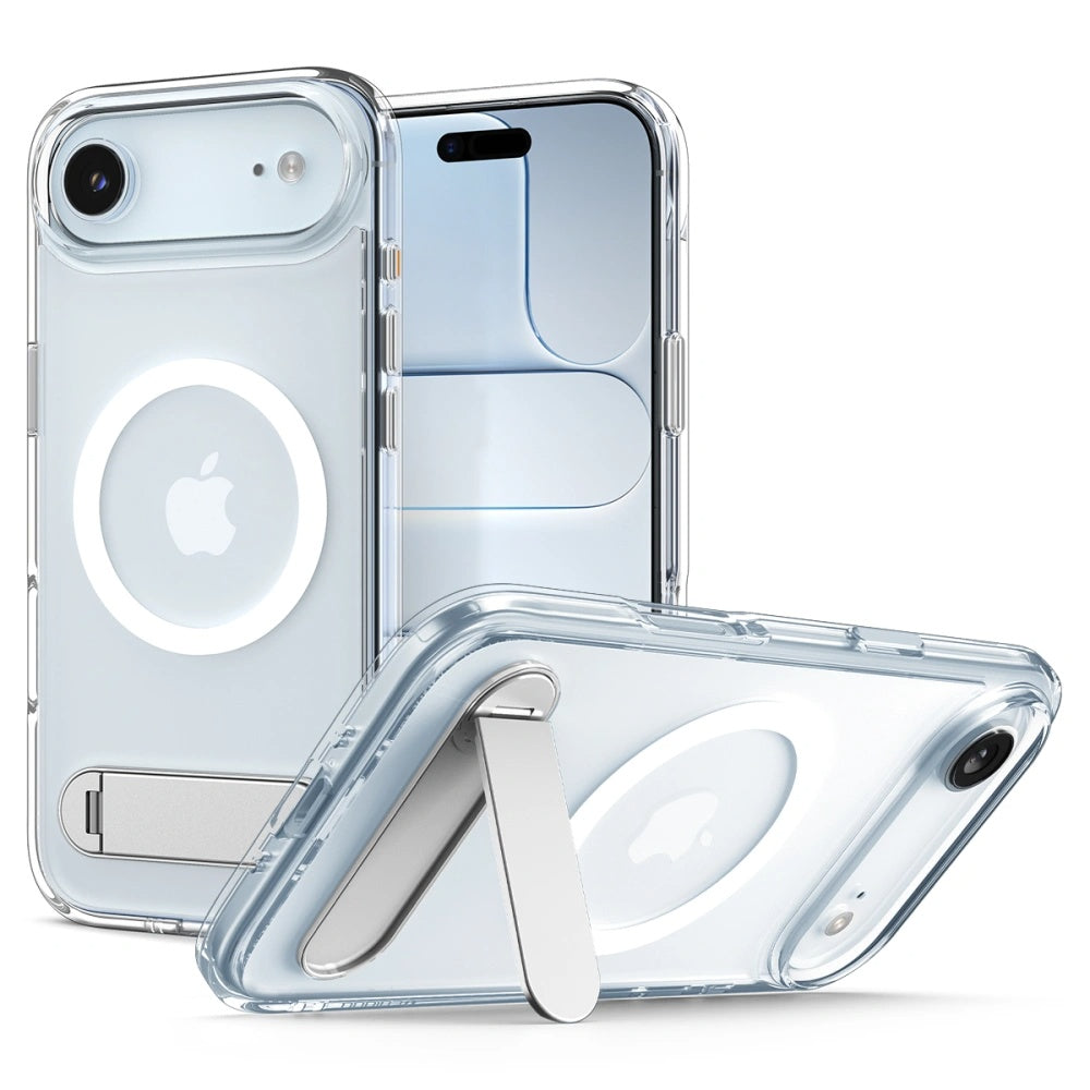 Husa de protectie Spigen Ultra Hybrid S MagSafe (ACS09926) compatibil cu iPhone 17 Air, Transparent /White