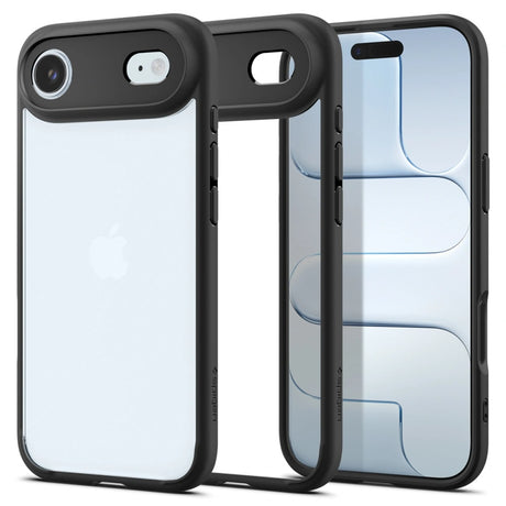 Husa de protectie Spigen Ultra Hybrid (ACS10310) compatibil cu iPhone 17 Air, Negru Mat
