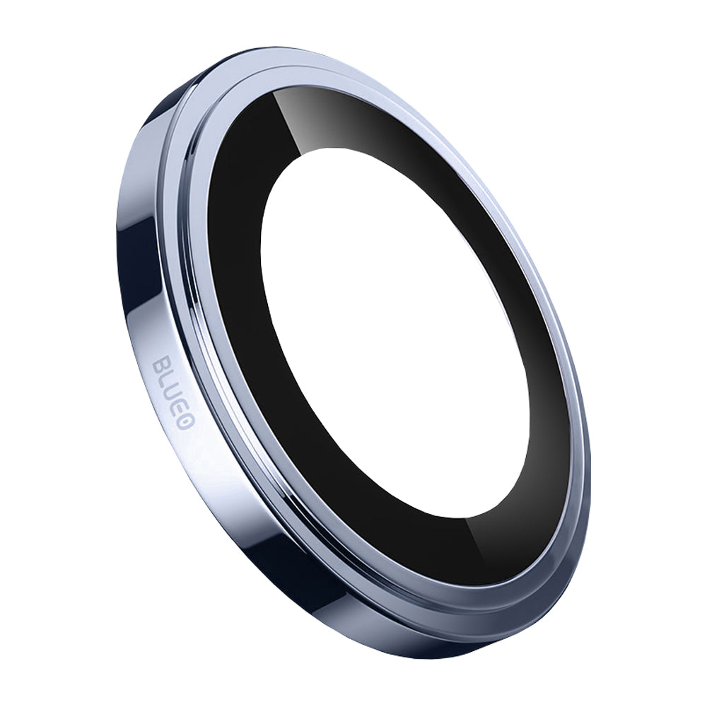 Folie de protectie Blueo Sapphire Crystal Original Lens Glass compatibil cu iPhone 17, Albastru Deschis