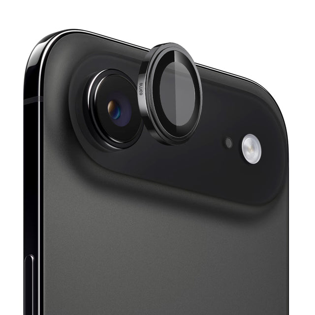 Folie de protectie Blueo Sapphire Crystal Original Lens Glass compatibil cu iPhone 17 Air, Negru