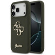 Husa de protectie Guess Silicone Big 4G Script (GUHCP17XSC4GSMA) compatibil cu iPhone 17 Pro Max, Kaki