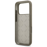 Husa de protectie Guess Silicone Big 4G Script (GUHCP17LSC4GSMW) compatibil cu iPhone 17 Pro, Maro
