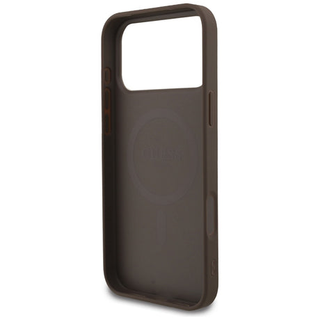 Husa de protectie Guess compatibil cu iPhone 17 Pro Max, Maro