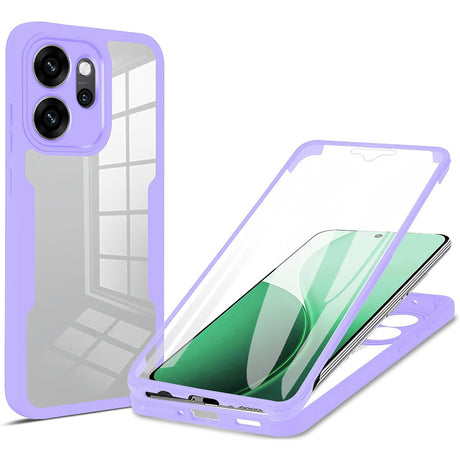 Folie de protectie Techsuit ColorVerse 360 Series + compatibil cu Oppo Reno14 F / Reno14 FS 5G, Mov