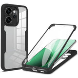Folie de protectie Techsuit ColorVerse 360 Series + compatibil cu Oppo Reno14 F / Reno14 FS 5G, Negru