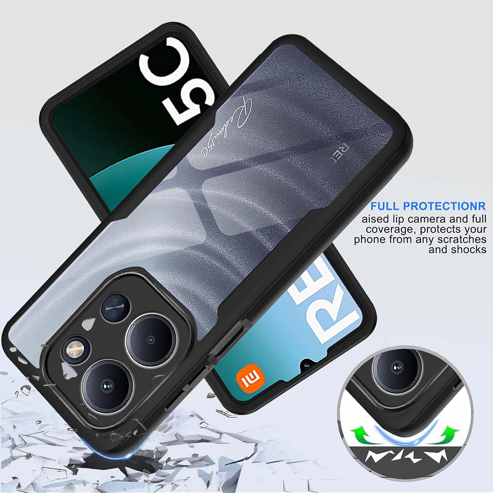 Folie de protectie Techsuit ColorVerse 360 Series + compatibil cu Xiaomi Redmi 15C 4G / Redmi 15C 5G, Roz
