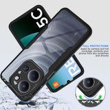 Folie de protectie Techsuit ColorVerse 360 Series + compatibil cu Xiaomi Redmi 15C 4G / Redmi 15C 5G, Roz