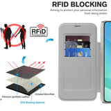 Husa de protectie Techsuit SmartMag Book compatibil cu Samsung Galaxy A17 5G / A17 4G / M17 / F17, Gri