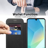 Husa de protectie Techsuit SmartMag Book compatibil cu Samsung Galaxy A17 5G / A17 4G / M17 / F17, Negru