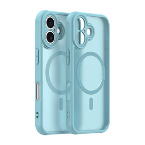 Husa de protectie Techsuit HaloFrost II MagSafe compatibil cu iPhone 16, Verde Menta