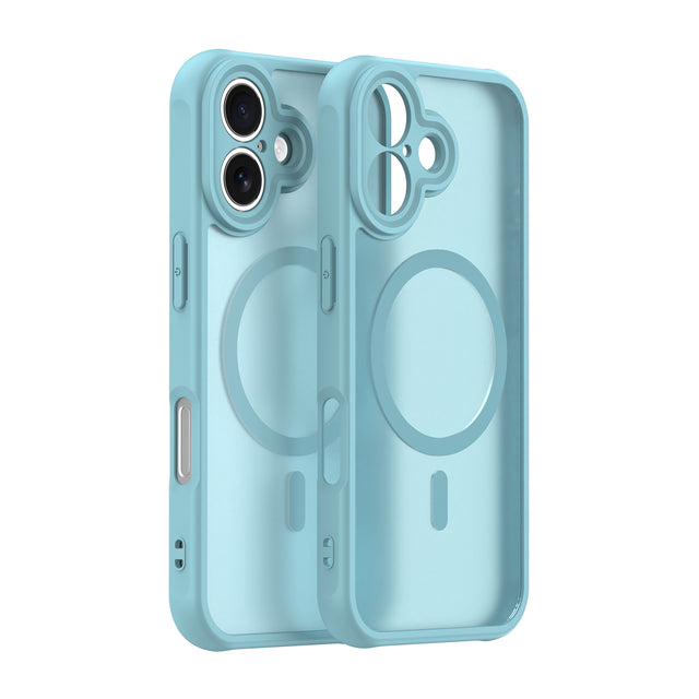 Husa de protectie Techsuit HaloFrost II MagSafe compatibil cu iPhone 16, Verde Menta