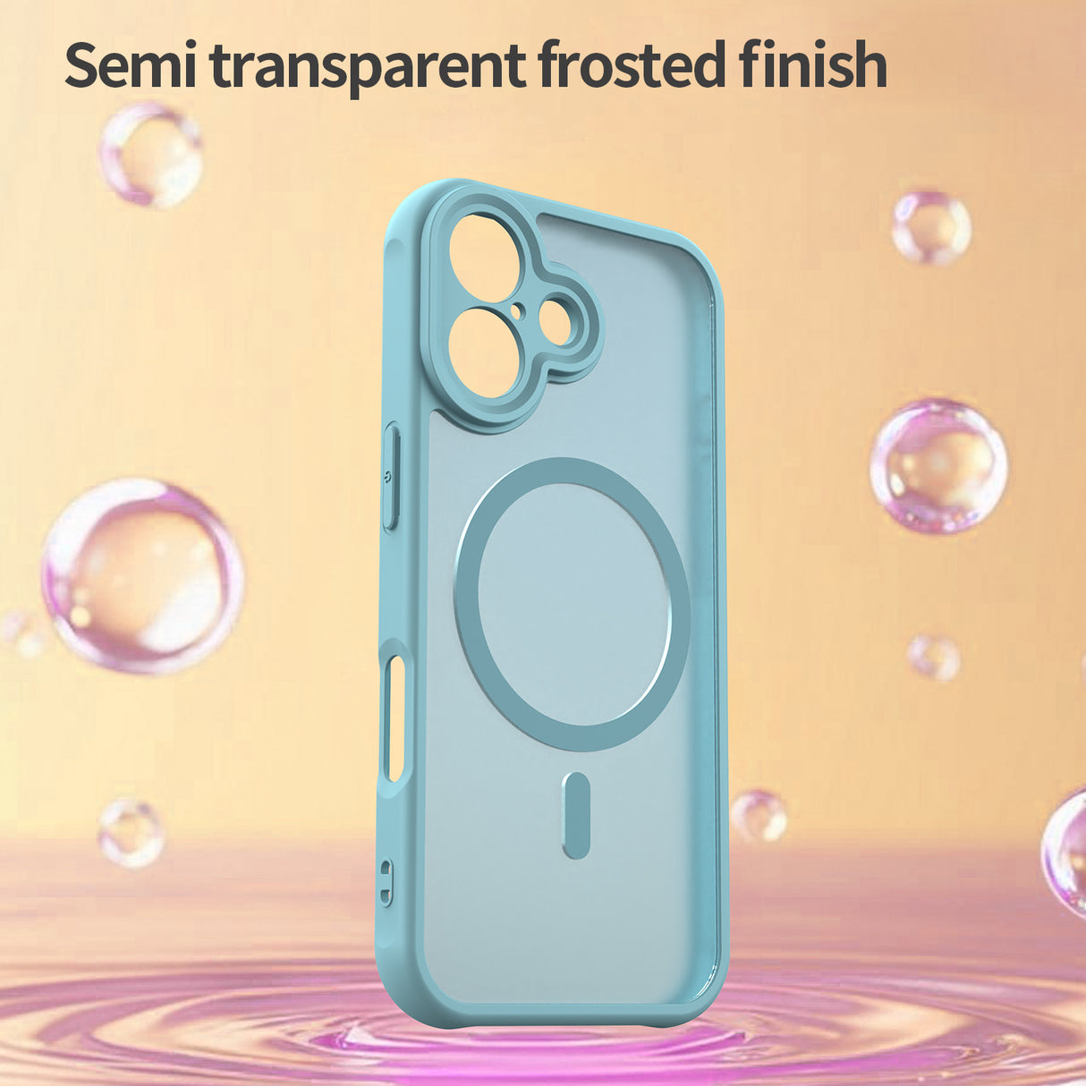 Husa de protectie Techsuit HaloFrost II MagSafe compatibil cu iPhone 16, Verde Menta